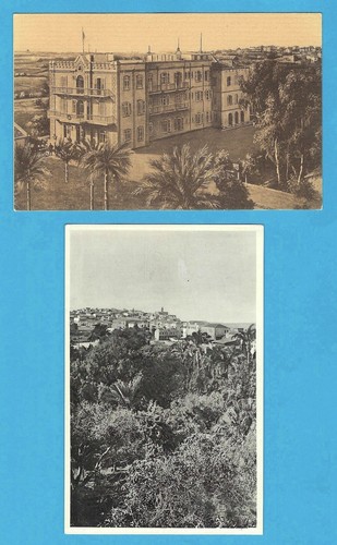1910 palestine postcards - palestine,